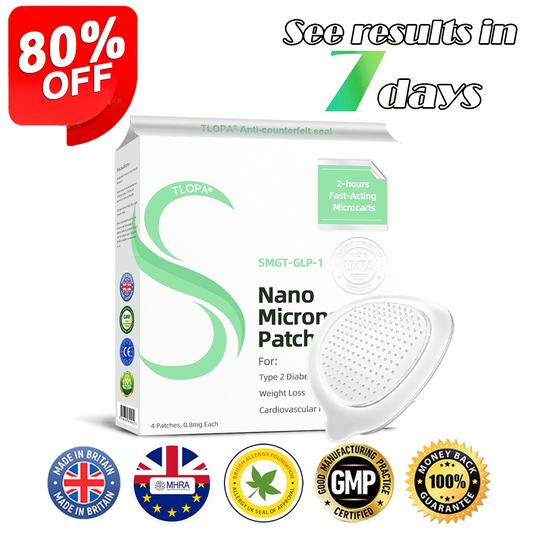 [See results in 7 days]🇬🇧 TLOPA® GLP-1 Nano Microneedle Patch👍(Painless, long-lasting, addressing diabetes, obesity, and cardiovascular diseases)🍃
