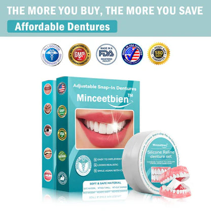 Official Store |Minceetbien™🗽 Moldable Dentures(⏰Limited Time 80% Off - Last 30 Minutes ⏰)