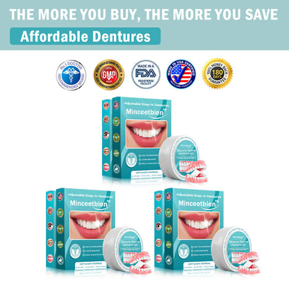 Official Store |Minceetbien™🗽 Moldable Dentures(⏰Limited Time 80% Off - Last 30 Minutes ⏰)