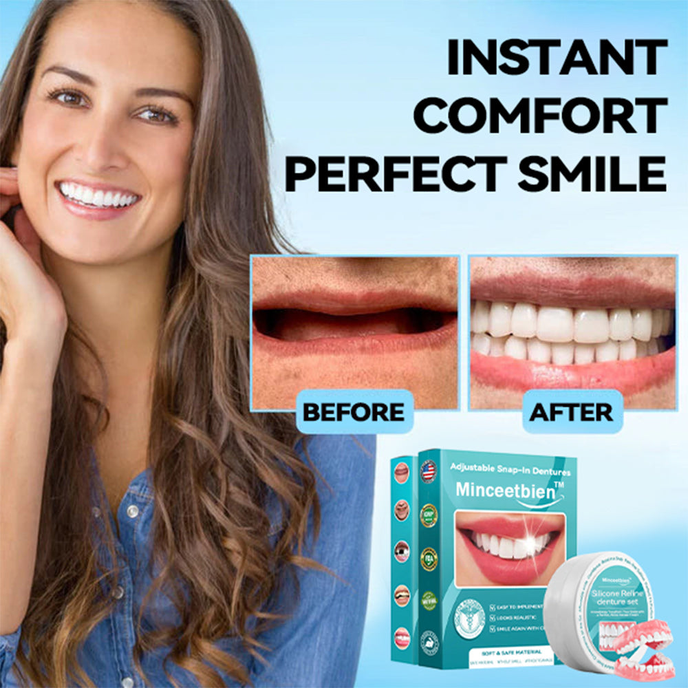 Official Store |Minceetbien™🗽 Moldable Dentures(⏰Limited Time 80% Off - Last 30 Minutes ⏰)
